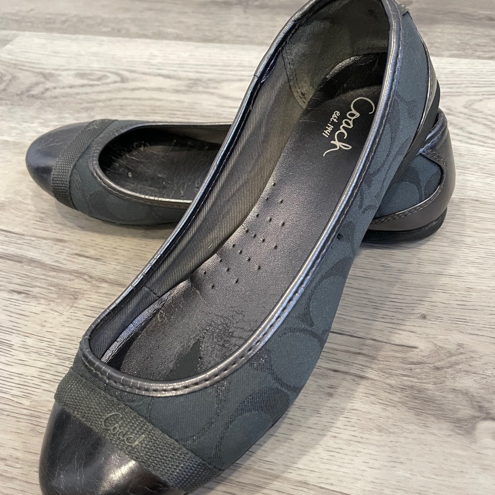 Authentic COACH Ballet Flats - Excellent Condition